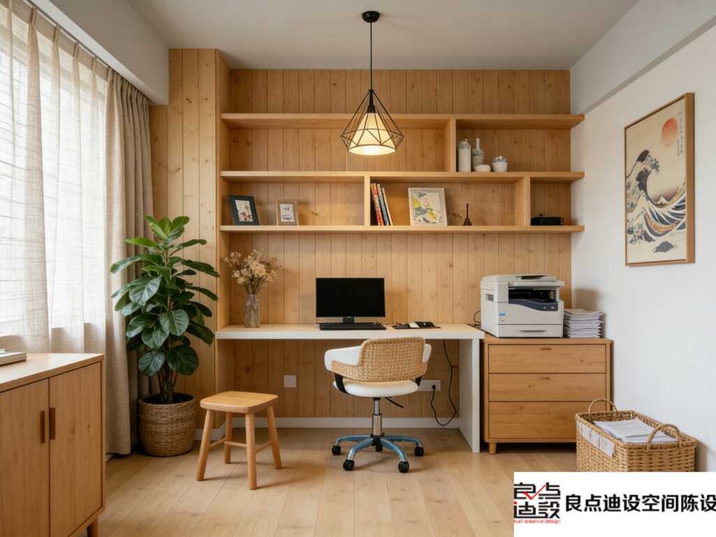 🪵被问爆的原木风办公室!软装设计这样搭，办公像在度假